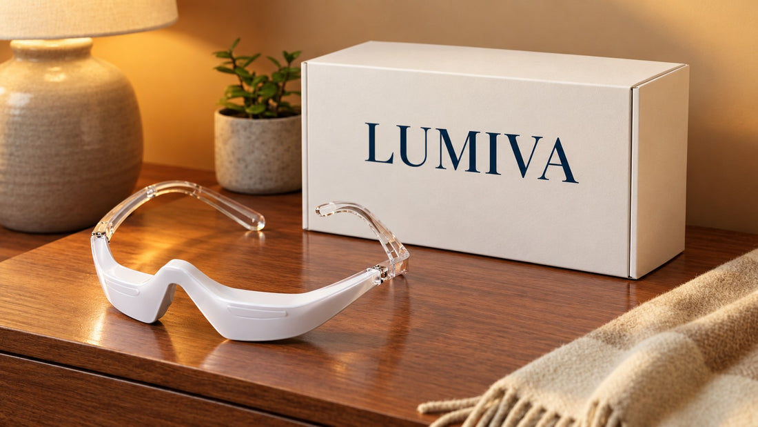 Lumiva-Gerät mit Verpackung